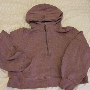 Like new Lululemon Half Zip Scuba Hoodie
